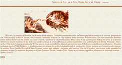 Desktop Screenshot of divinavoluntad.info