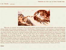 Tablet Screenshot of divinavoluntad.info